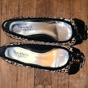 Franco Sarto cheetah flats
